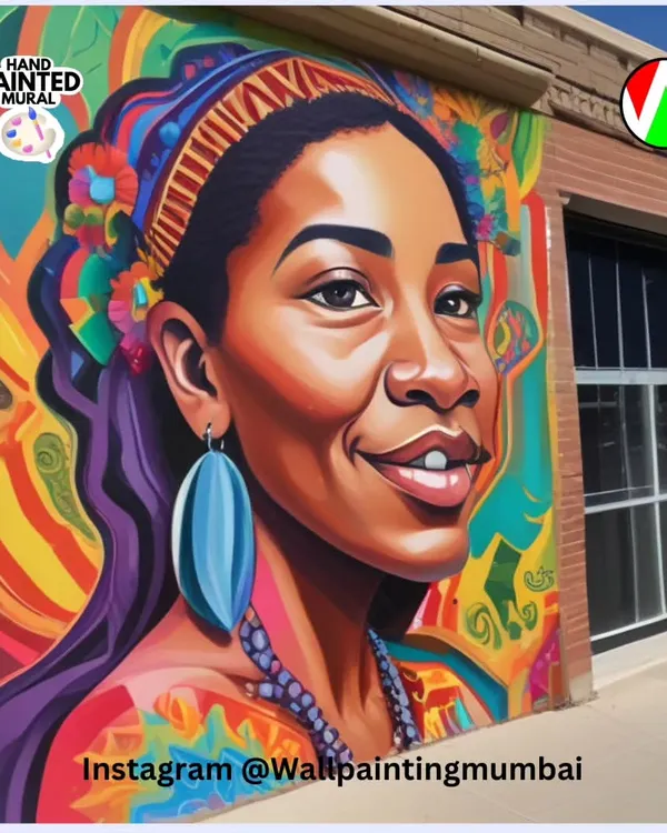 This is the kind of work that stops people in their tracks. A large-scale portrait mural on a building exterior, created with vibrant, weather-resistant paints to bring color and life to public spaces. This piece shows my ability to handle big projects and create detailed, expressive artwork that connects with the community.