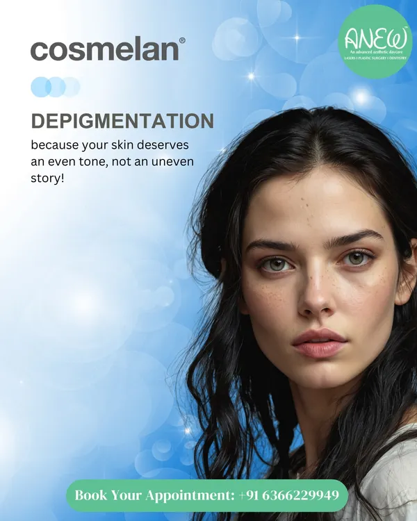 When stubborn pigmentation overstays its welcome, Cosmelan shows it the door. This professional depigmentation method is our go-to solution for melasma and severe hyperpigmentation, delivering an even tone, not an uneven story.