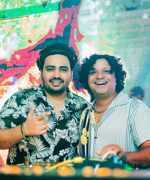 A great shot with my brother, the legendary DJ Shiva, at Cavalry The Lounge. We have an amazing chemistry on the decks that always translates to a great party.