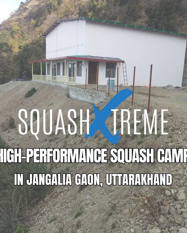 Announcing the Squash Xtreme High-Performance Squash Camp in Janglia Gaon, Uttarakhand. A first-of-its-kind experience to hone skills in a unique environment.
