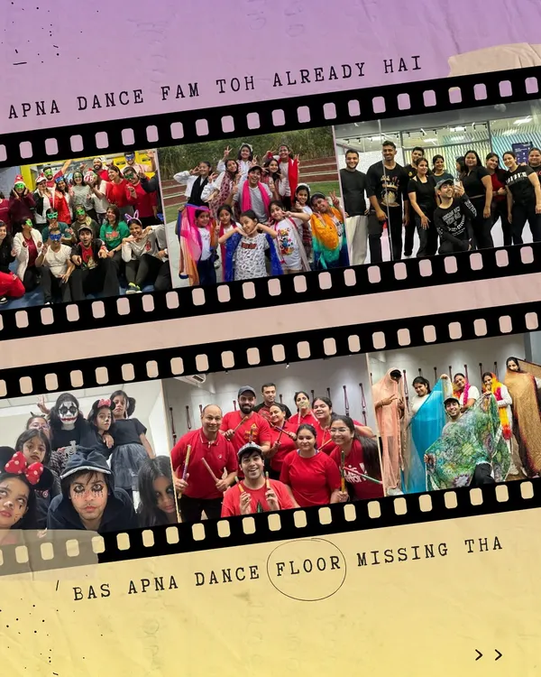 My dance fam is everything. We already had the community, we were just missing our own dance floor. This collage celebrates the journey to opening my own studio.