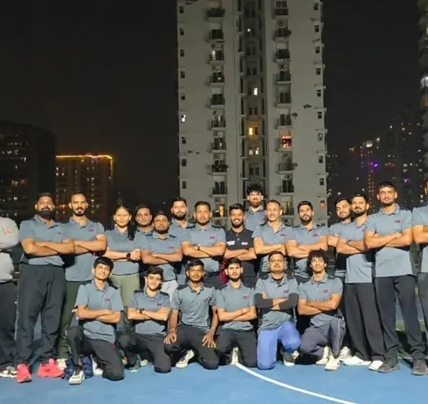This is Team DDBA Noida. A group of our senior players and coaches, united and ready to take on any challenge.