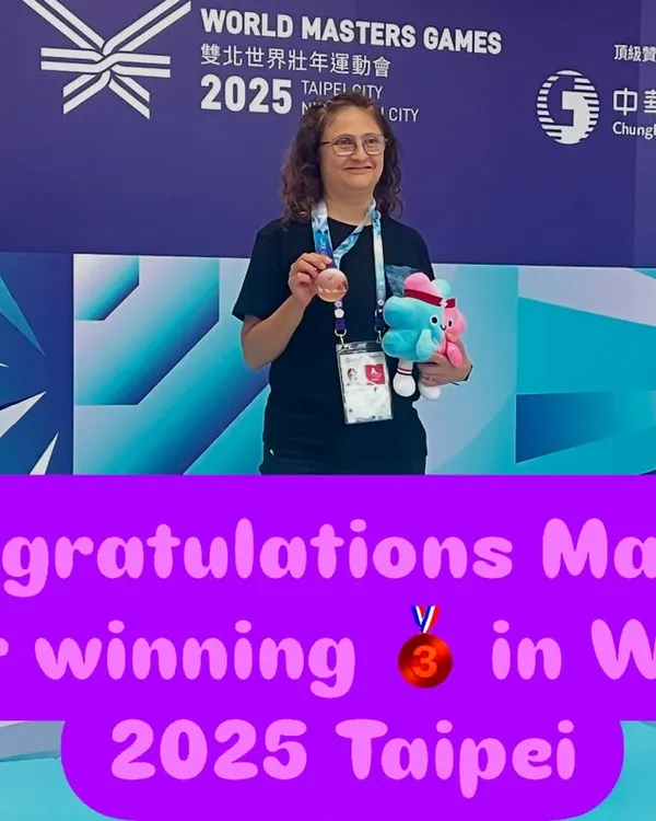 A proud moment on the international stage. Congratulations to our coach, Manika, for her incredible win at the World Masters Games 2025 in Taipei, a true inspiration to all our shooters.