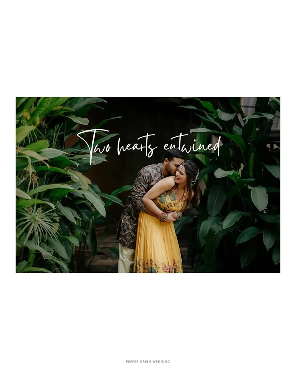 A graphic celebrating the golden moments of a Haldi ceremony. This shows how I can create custom visuals to introduce different chapters in your wedding film.