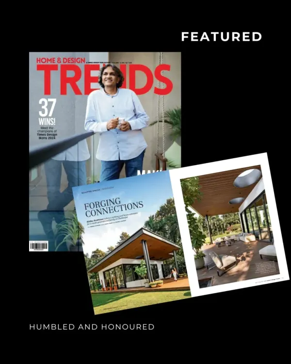 It was an honor to see my Pool House project featured in Home & Design TRENDS. This recognition reinforces my commitment to creating spaces that are both beautiful and deeply connected to their environment.