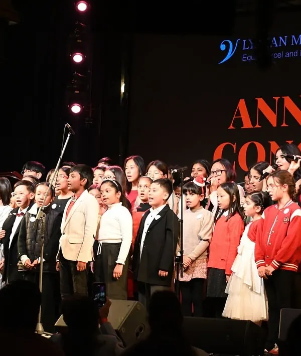 The grand finale of our Annual Concert, with our students and teachers gathered on stage. This moment represents a year of hard work, growth, and shared musical passion.