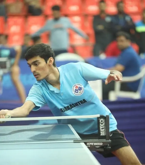 A powerful action shot of our paddler Deepit Patil, who was selected to represent Team India at the ITTF World Youth Championship. Our events are stepping stones to international recognition.