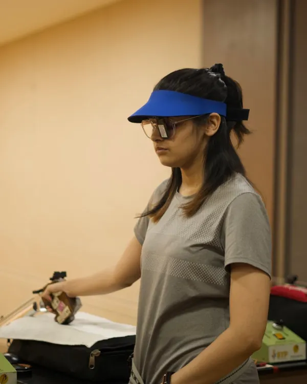 This is the moment it all comes together. A steady hand, a calm mind, and unwavering focus. We train our shooters to master this mental stillness, a skill that is crucial for hitting the bullseye and for succeeding in life.