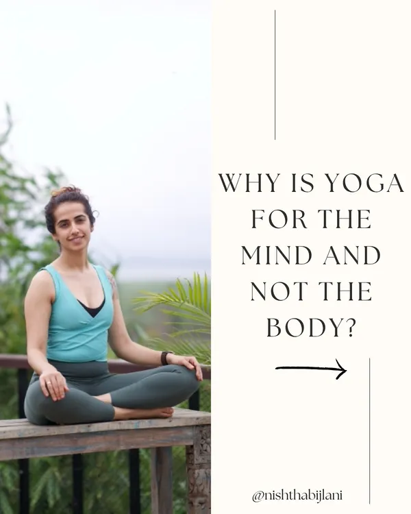 This series of posts explores a fundamental question: Why is yoga for the mind and not just the body? It's an invitation to look beyond the physical and understand the deeper purpose of our practice.
