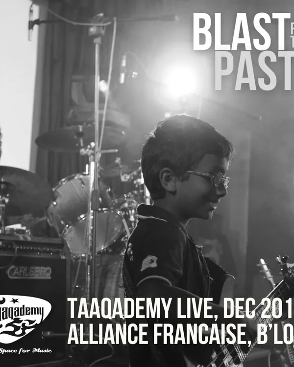 Looking back at the Taaqademy Music Festival in 2013. This great shot from the Alliance Francaise auditorium captures the joy of a young musician on stage. It's amazing to see how far some of these students have come.