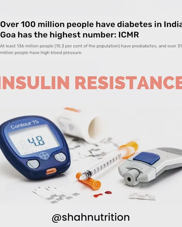With over 100 million people with diabetes in India, insulin resistance is a major epidemic. I explain the risk factors like a sedentary lifestyle and unhealthy diet, and the preventative steps you can take, such as maintaining a healthy weight and regular exercise.