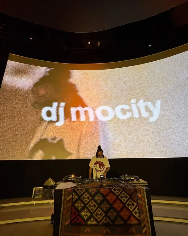 Spinning a 'City Goes Wax' vinyl set at Manarat Al Saadiyat in the UAE. It was an honor to bring my all-analog sound to such a prestigious arts and culture center.
