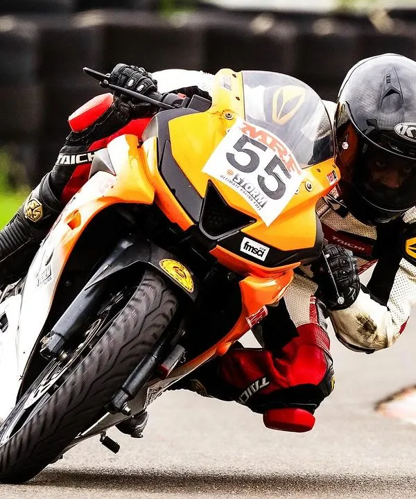 This is what peak performance looks like. We train our riders to master every corner with precision and confidence, focusing on technique that translates directly into speed on the race track.
