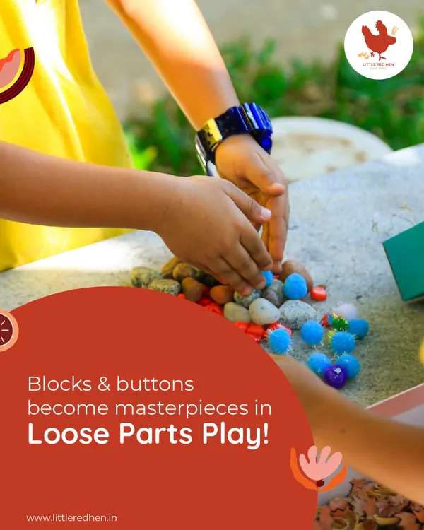 At our core, we believe in the power of play. Here, simple materials like blocks, buttons, and pebbles transform into masterpieces, guided only by a child's imagination. This is loose parts play, where there are no instructions, only endless possibilities for creativity and problem-solving.