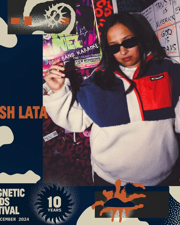 The official announcement for my set at Magnetic Fields Festival. I was so excited to come back to India just in time for my favorite music festival.