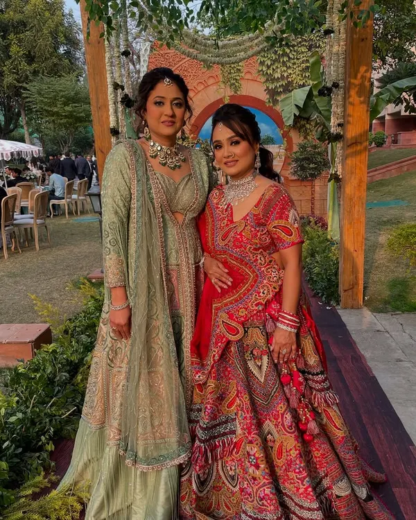 Two beautiful clients ready for a family wedding. I created complementary looks that suited their individual styles and outfits.