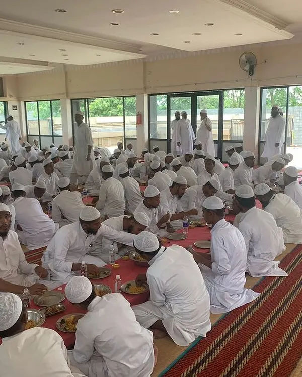 A fulfilling day providing our catering service at Mahed Al Uloom Al Islamia Madrasa in Palamaner. It was an honor to serve such a large and appreciative gathering.