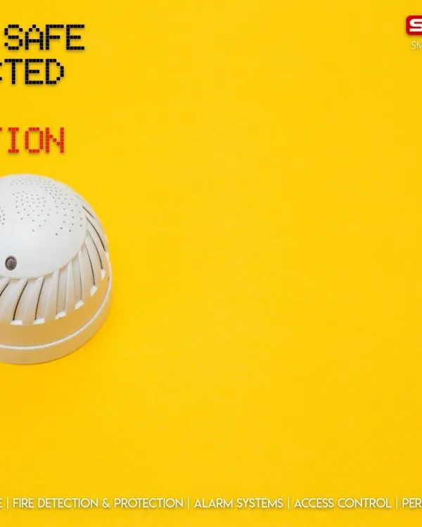 This discrete smoke detector uses advanced technology for early fire detection. I place these sensors strategically throughout your property for maximum coverage and the quickest possible alert.