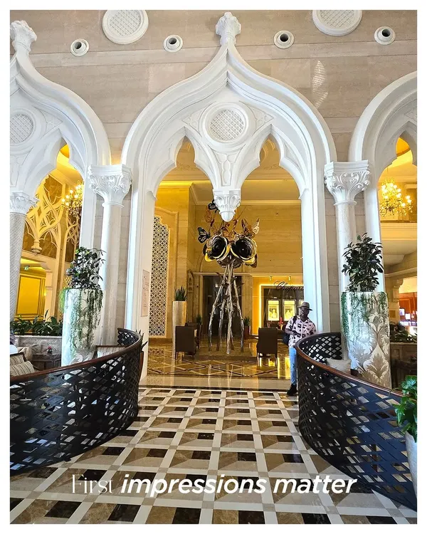 First impressions matter. A stunning venue, like this luxury resort in Doha, sets the stage for an exceptional event. We have experience working with top-tier properties around the world.
