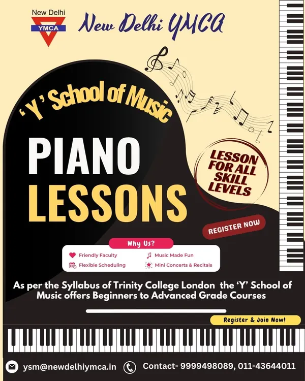 Our Piano Lessons are designed to be engaging and fun while following a professional curriculum. We provide a friendly learning atmosphere with flexible scheduling to fit your routine.