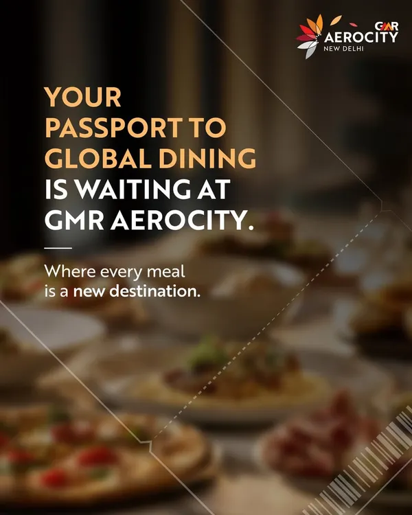 This image captures my core promise: a passport to global dining right here in Delhi. The blurred background filled with diverse dishes from pizza to noodles represents the endless culinary destinations waiting for you.