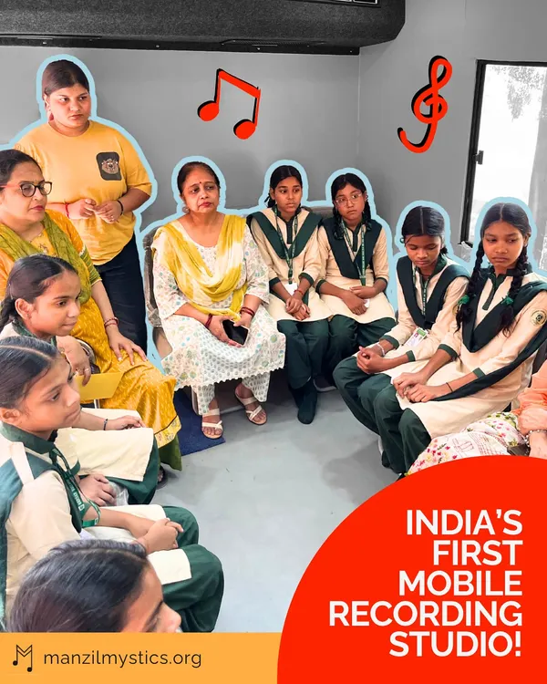 We believe music education should have no boundaries. This is our Music Bus, India's first mobile recording studio and classroom, designed to bring high-quality, hands-on learning directly to communities and aspiring artists.