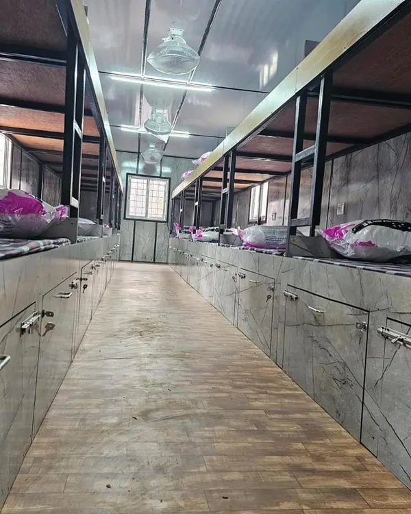 Our new residential facility with bunk beds for our talented, underprivileged players. We provide free meals, diet, and training to support their professional journey.