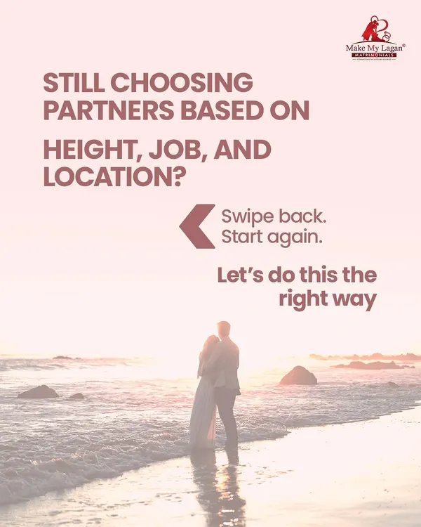 Still choosing partners based on height, job, and location? It's time to start again, the right way. True compatibility goes much deeper than these surface-level traits.