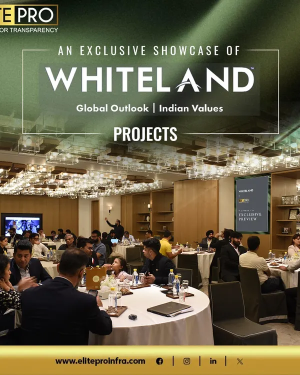 An exclusive showcase of Whiteland projects held at the Grand Hyatt, Gurugram. We host these events to provide our valued clients with direct access to top-tier developers and their upcoming launches.