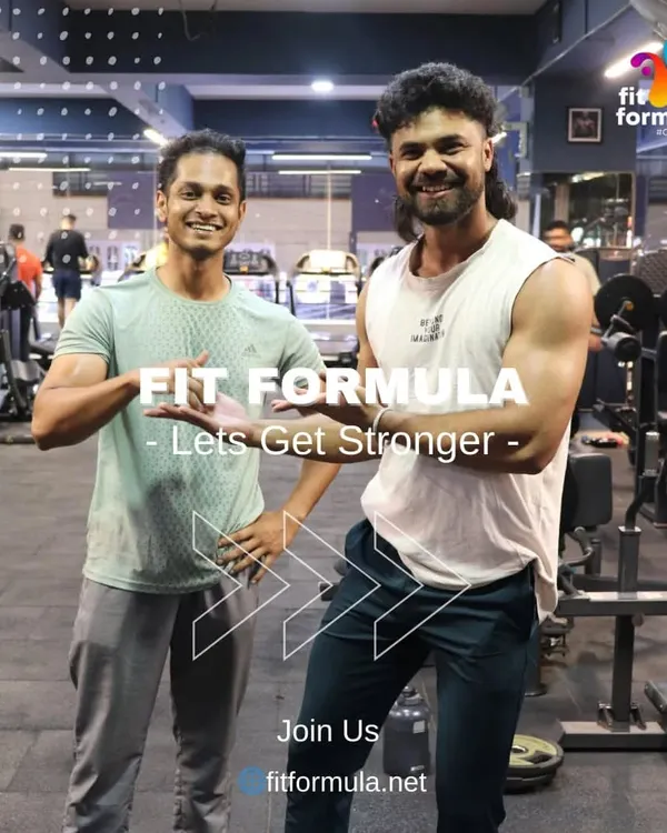 Let's get stronger, together. Our co-founder and a dedicated member represent the spirit of Fit Formula: a community built on mutual support and shared fitness goals.