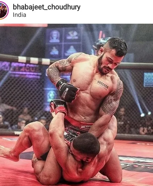 This is the peak of combat sports. An MMA fighter dominating his opponent on the ground. My training in ground fighting and grappling prepares you for these moments.