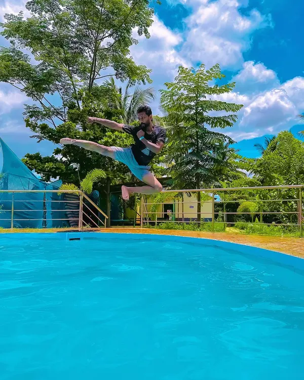 This is more than a kick; it's a moment of flight where training meets freedom. My practice is about finding power and grace in every movement, building the strength and agility needed to rise to any challenge.