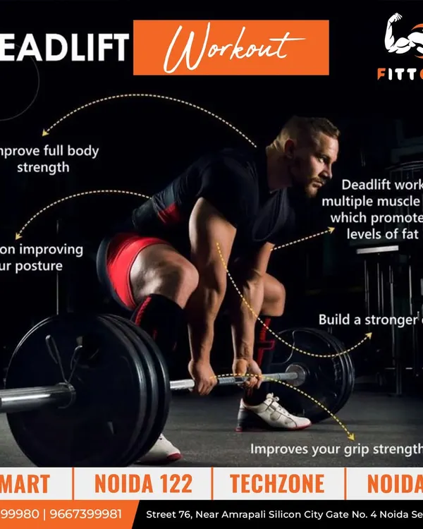 The deadlift is a powerhouse exercise, and this graphic explains why. It improves full-body strength, posture, and core stability while promoting fat loss. Our trainers will teach you the correct form to unlock its benefits.