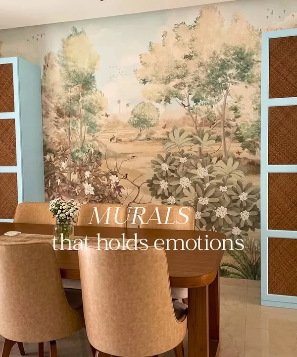 This mural is more than a beautiful landscape; it’s a family tree. The client wanted to honor her family, so we wove their names into the branches, creating a piece that is deeply personal and full of emotion.