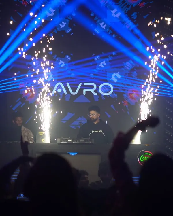 This is the moment I live for. The lights, the sound, and the crowd all coming together. I bring this level of energy and production to my events, making sure every night is a main stage experience.