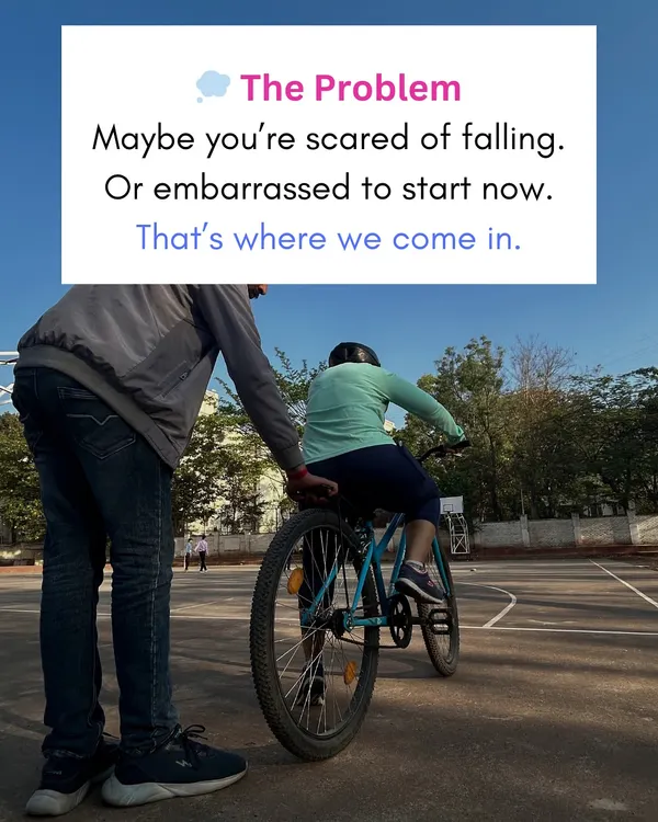 The biggest hurdles are often the fear of falling or the embarrassment of starting now as an adult. That is exactly where I come in, providing a private, judgment-free space for you to learn.