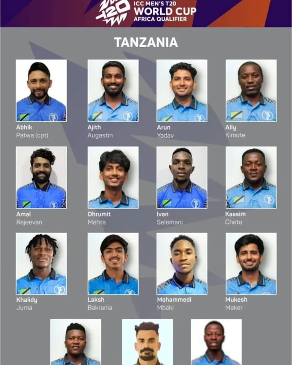 This is a proud moment for the academy. My student, Arun Yadav, making his international debut with the Tanzania National Cricket Team for the ICC Men's T20 World Cup Africa Qualifier.