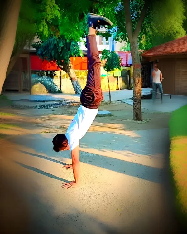 A handstand is not just a physical exercise; it builds core strength, improves balance, and increases blood flow to the brain, helping with focus and concentration.