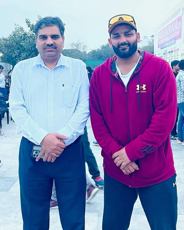It was a pleasure to meet the Registrar of IP University. I am grateful for his guidance and support.