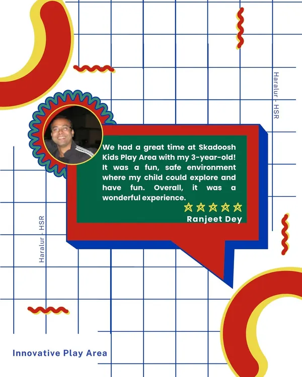"We had a great time... It was a fun, safe environment where my child could explore and have fun." Thank you, Ranjeet, for your wonderful feedback!