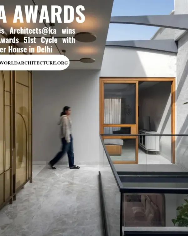I am humbled to share that our project, Slender House, was a winner of the 51st Cycle of the World Architecture Community Awards (WA Awards). This recognition is a reflection of my team's dedication and hard work.