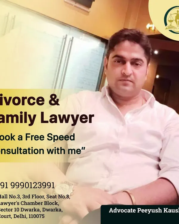 As a dedicated divorce and family lawyer in Delhi, I offer a free, confidential speed consultation to help you understand your options. This initial conversation is a crucial first step in navigating your legal journey with clarity and confidence.