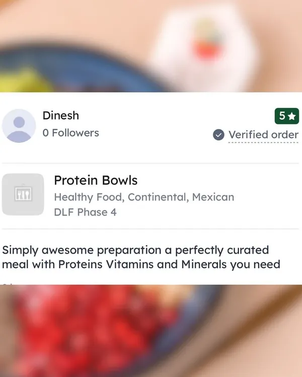 I'm always thrilled by the love from my community. This customer found our meal to be perfectly curated with the proteins, vitamins, and minerals they need.