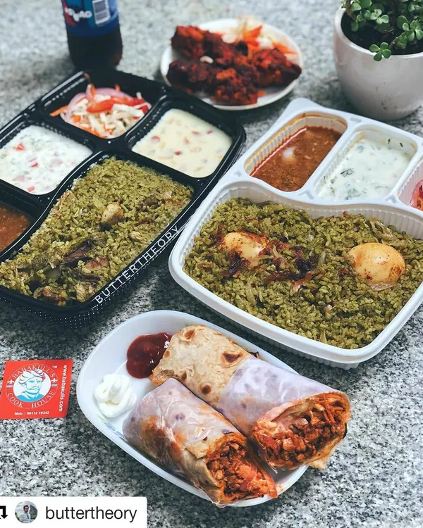 This is the kind of feast I love to prepare, a spread that brings people together. It features my signature Thuppangadi biriyani, both chicken and egg, alongside our popular chicken ghee roast rolls and a side of spicy chicken kababs. It’s a complete meal experience rooted in my family's coastal Karnataka recipes.