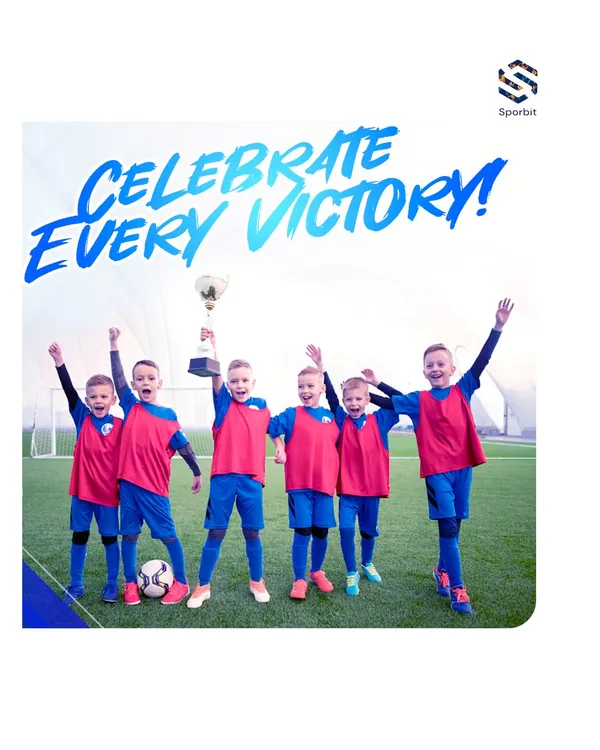 Victory is a team effort. This image captures the shared joy of a young team celebrating their tournament win, a testament to their hard work, collaboration, and the supportive environment I foster at the academy.