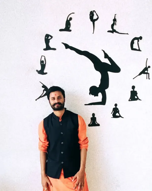 A moment at our studio. The yoga clock on the wall is a beautiful reminder that the practice is timeless, with each posture marking a moment of mindfulness in our day.