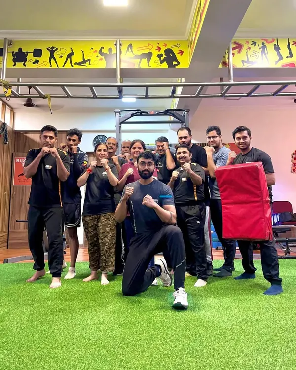The last class of the year at our Chembur, Mumbai location. We are a close-knit community of men, women, and kids dedicated to fitness and safety.