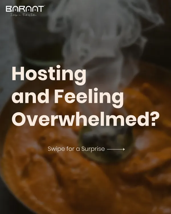 Hosting and feeling overwhelmed? Let me take care of the food with my special festive menu.