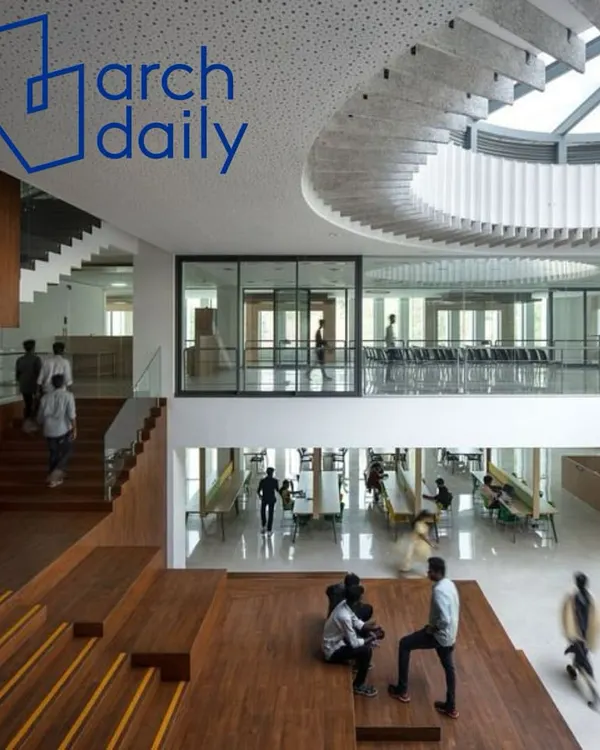 We are thrilled to have our Sona University Centre & Library Block featured in ArchDaily. The article highlights our approach to reinventing the traditional library by incorporating interactive spaces that foster a seamless connection between formal and informal learning.
