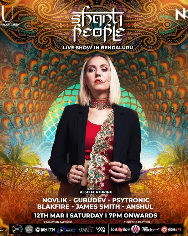 It was an honor to be part of the lineup for the Shanti People live show in Bengaluru. Playing at a classy venue like XU at Leela Palace for such a big act was an amazing experience.